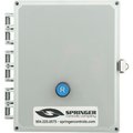 Springer Controls Co NEMA 4X Enclosed Motor Starter, 26A, 1PH, Separate Coil Voltage, Reset Button, 100-250V, 10-13A AF2616R2M-3G